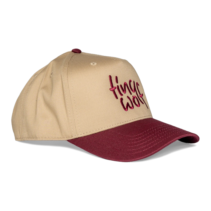 TinyWolf cap, front angle