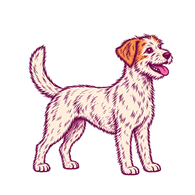 Dog at a healthy weight
